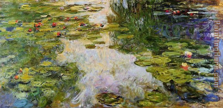 Water-Lilies 42 painting - Claude Monet Water-Lilies 42 art painting